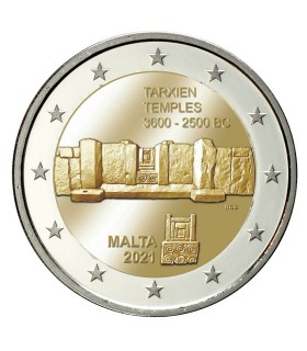 2 Euro Malte 2021 - Temples de Tarxien