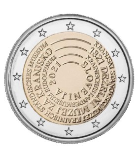 2 Euro Belle Epreuve Slovénie 2021 - 200 ans du musée Carniola
