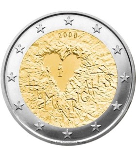 2 Euro FINLANDE 2008 Droits de l'homme - La Finlande à l'occasion du 60e anniversaire de la Déclaration universelle des droits d