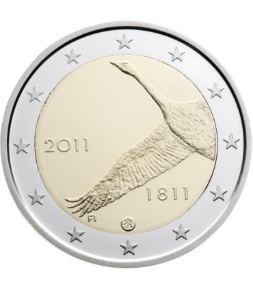 2 Euro Finlande 2011 Banque de Finlande - 
	 

	Thème: 2 € commémorative Finlande 2011 commémorant le bicentenaire de la Banque 
