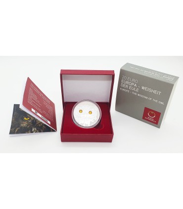 20 Euro Autriche 2021 - LA SAGESSE DU HIBOU