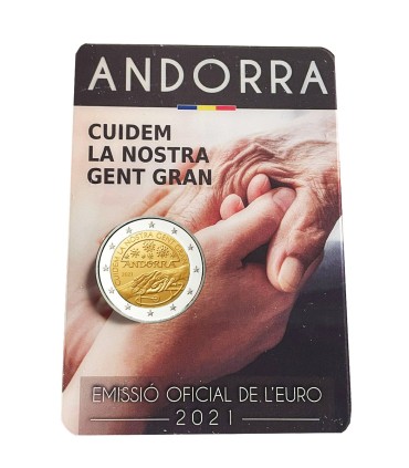 2 Euro Andorre 2021 - Soin de nos Aînés