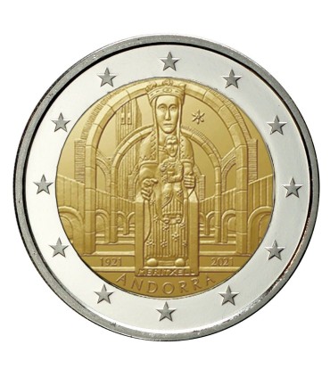 2 Euro Andorre 2021 - Notre-Dame de Meritxell
