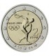 2 Euro Grèce 2004 Jeux Olympiques - Thème: Jeux olympiques d’Athènes de 2004.
Description:
 Les douze étoiles de l'Union europ