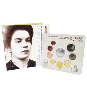 BU ITALIE 2021 9 pièces Grazia Deledda