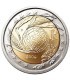 2 Euro italie 2004 Programme Alimentaire -  Description:
 À l'avant-plan figure le globe terrestre, incliné vers la droite et p