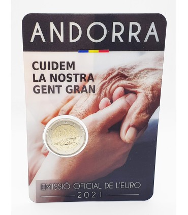 2 Euro Andorre 2021 - Soin de nos Aînés