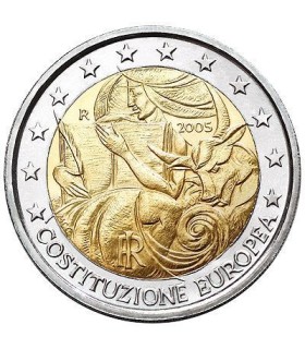 2 Euro italie 2005 Constitution UE - 
	 

	Thème: 2 € commémorative Italie 2005 commémorant les 1 an de la constitution Européen
