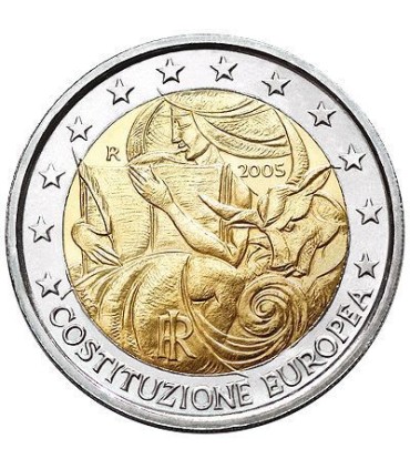 2 Euro italie 2005 Constitution UE - 
	 

	Thème: 2 € commémorative Italie 2005 commémorant les 1 an de la constitution Européen