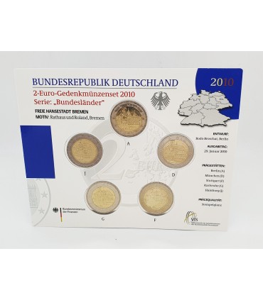 5x2 euro allemagne 2010 BU