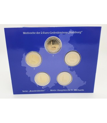 SET 5*2 Euro Allemagne 2008 BU - 
	 

	set Allemagne des 5 ateliers (ADFGJ) 2008

	 

	qualité: BU

	 

	Description:

	 

	À l’