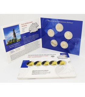 SET 5*2 Euro Allemagne 2008 BE - 
	 

	set Allemagne des 5 ateliers (ADFGJ) 2008

	 

	qualité: BE

	 

	Description:

	 

	À l’