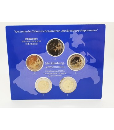 SET 5*2 Euro Allemagne 2007 BU - 
	 

	set Allemagne des 5 ateliers (ADFGJ) 2007

	 

	qualité:BU

	 

	Description:

	 

	À l’o
