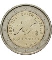 2 Euro Italie 2011 Unification de l'Italie - 
	 

	Thème: 2 € commémorative Italie 2011 commémorant le 150ème anniversaire de so