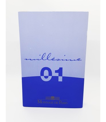 be france 2001 - Série 1 cents à 2 euro 2001  en qualité belle épreuve
 
 

Volume d’émission : 15 000 Exemplaires 
 
  - be fra