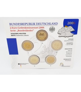 SET 5*2 Euro Allemagne 2006 BU - 
	 

	set Allemagne des 5 ateliers (ADFGJ) 2006 

	 

	qualité: BU

	 

	Description: 

	 

	À 