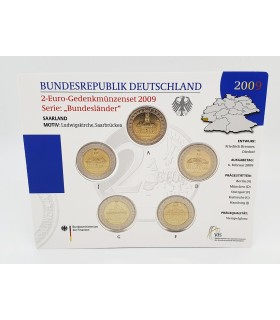 SET 5*2 Euro BU Allemagne 2009 - 
	set Allemagne des 5 ateliers (ADFGJ) 2009

	 

	qualité: BU

	 

	Description:

	 

	À l’occa