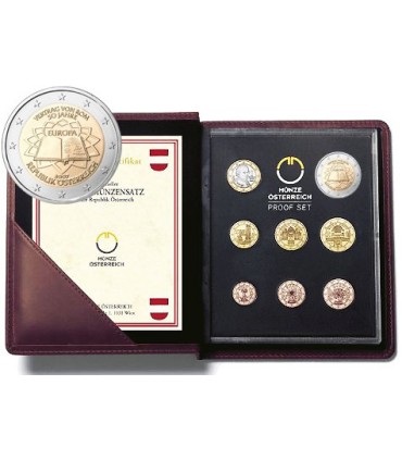 BE AUTRICHE 2007 - 
	 

	Description:

	 

	Série Autriche en coffret belle épreuve comprenant les 8 pièces de 1c à 2€ au millés
