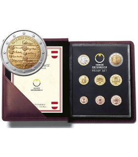 BE AUTRICHE 2005 - 
	 

	Description:

	 

	Série Autriche en coffret belle épreuve comprenant les 8 pièces de 1c à 2€ au millés