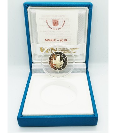 2 Euro Vatican 2019 BE- Fondation de l'Etat du Vatican - Description:
Pièce de 2 euros émise par le Vatican pour l'année 2019, 