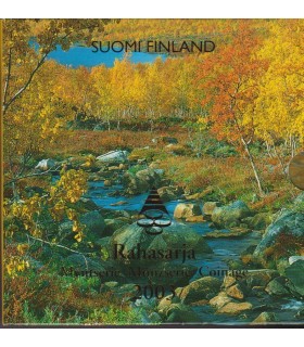 BU FINLANDE 2003 - Description:
 
Série en coffret Officiel BU 2003 comprenant les 8 pièces 1c à 2€ au millésime 2003 + 1 médail