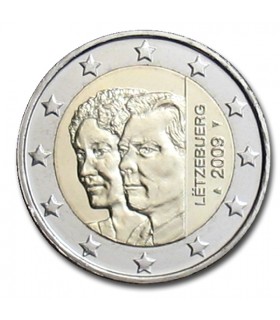 2 Euro luxembourg 2009 Grand Duc Henri Charlotte - 
	 

	Thème: 2 € commémorative Luxembourg 2009 commémorant: Le Grand-Duc Henr