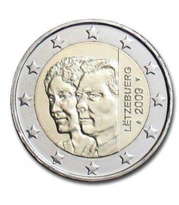 2 Euro luxembourg 2009 Grand Duc Henri Charlotte - 
	 

	Thème: 2 € commémorative Luxembourg 2009 commémorant: Le Grand-Duc Henr