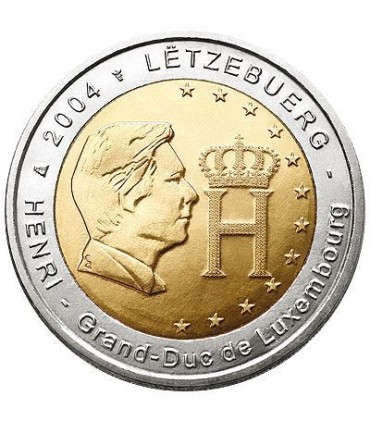 2 Euro Luxembourg 2004 Grand duc henri Adolphe -  

 Tirage : 2 400 000 exemplaires

Description:

Portrait de Son Altesse Royal