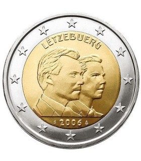 2 Euro Luxembourg 2006 Duc Guillaume - 
	 

	Thème: 2 € commémorative Luxembourg 2007 représentant le Grand Duc Henri et le Pala