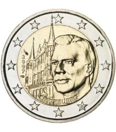 2 Euro Luxembourg 2007 Palais Grand Ducal - 
	 

	Thème:

	 2 € commémorative Luxembourg 2006 émise à l'occasion du 25ème annive