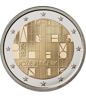 2 Euro Slovénie 2022 - Joze Plecnik