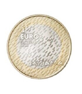 3 euro Slovénie 2022 - Peintre Matija Jama