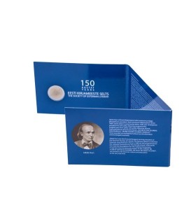 Coincard 2 Euro Estonie 2022 BU - Société Littéraire