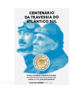 Coincard 2 Euro Portugal 2022 BU - Traversée de l’Atlantique Sud