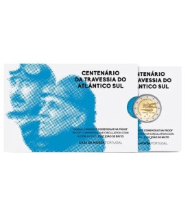 Coincard 2 Euro Portugal 2022 BE - Traversée de l’Atlantique Sud