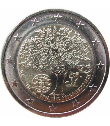 2 Euro Portugal 2007 Présidence UE -  
Thème: 2 € commémorative Luxembourg 2007 représentant le Grand Duc Henri et le Palais Gra