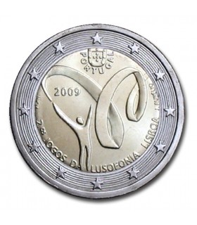 2 Euro Portugal 2009 Jeux de Lusophonie - 
	 

	Thème: 2 € commémorative Portugal 2009 commémorant les deuxièmes Jeux de la Luso