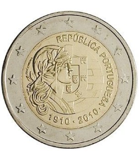 2 Euro Portugal 2010 Centenaire de la Republique - 
	 

	Thème: 2 € commémorative Portugal 2010 commémorant le 100ème anniversai