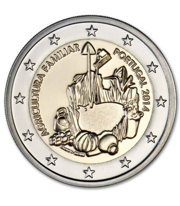 2 euro Portugal 2014 - Agriculture Familiale - 
	2 Euro Commémorative Portugal 2014

	Thème : Agriculture Familiale

	 Tirage : 