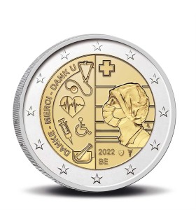 Coincard Francaise 2 Euro Belgique 2022