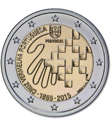 2 euro Portugal 2015 Croix Rouge - 
	Thème:   2 € commémorative Portugal 2015 commémorant le 150ème Anniversaire de la Croix-Rou