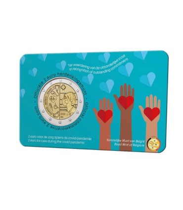 Coincard Flamande 2 Euro Belgique 2022