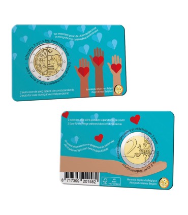 Coincard Flamande 2 Euro Belgique 2022