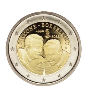 2 Euro Italie 2022 - 30 ans de la  mort de Giovanni Falcone et de Paolo Borsellino