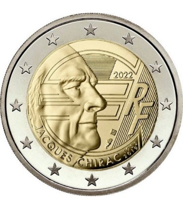 2 Euro France 2022 - Chirac