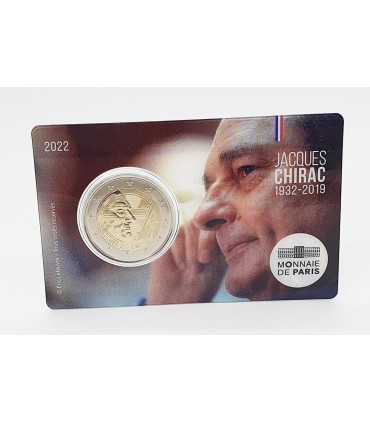 Coincard 2 Euro France 2022 - Chirac