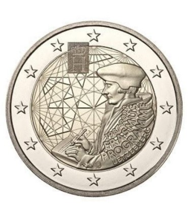 2 Euro Luxembourg 2022 - Erasmus