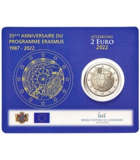 Coincard 2 Euro Luxembourg 2022 - Erasmus
