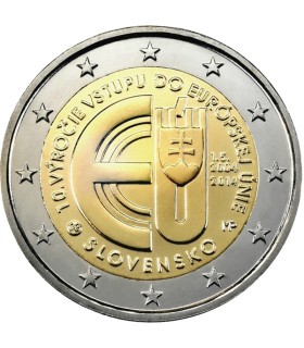 2 euro commémorative SLOVAQUIE 2014 - 
	2 € commémorative Slovaquie 2014

	Thème: 200 ans de leur indépendance et la constitutio