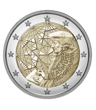 2 Euro Estonie 2022 - Erasmus